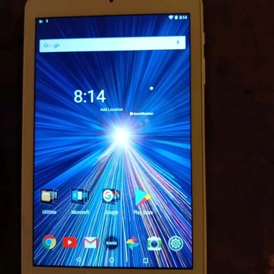 Acer 8 Inch Tablet 16 Gb White B1-870. Wi  USB Cable bundle - Image 1 of 4