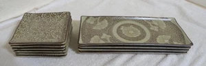 10 pc. Japanese Sushi Sound Collection Ironstone Plates & Platters Shusaku Japan - Imagen 1 de 8