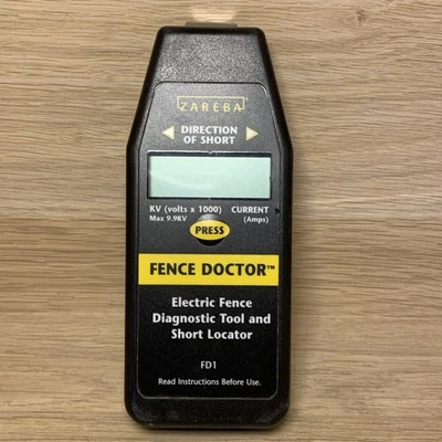 Herramienta de diagnóstico de valla eléctrica Zareba FD1 y localizador corto Foto 1 de 4