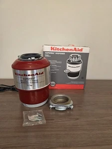 KitchenAid KCDS075T 3/4 PS Müllentsorgung, 1725 U/min, rot - Bild 1 von 15