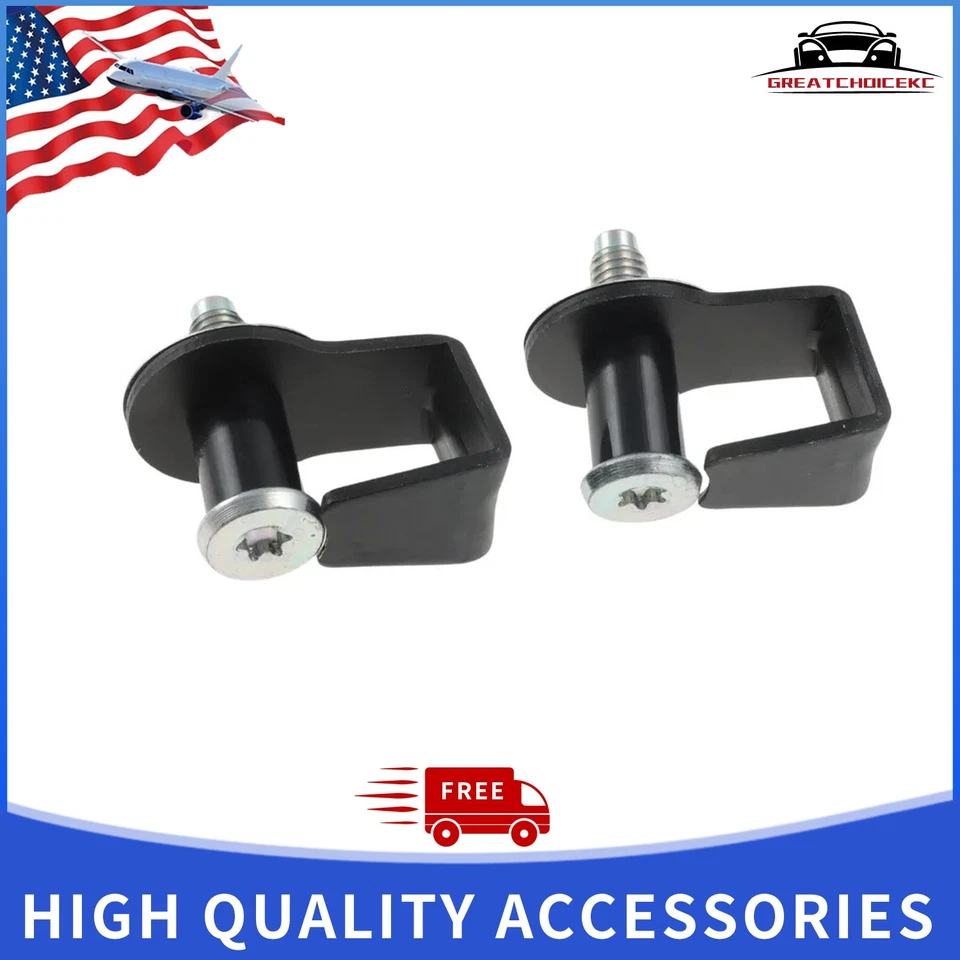 2PCS Door Lock Striker Fit for Ford F-100 F-150 F-250 F-350 Mustang Bronco Foto 1 de 4