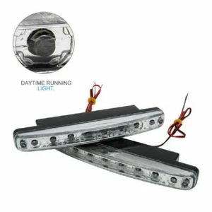 LED Tagfahrlicht Autofahren DRL Nebelscheinwerfer Licht Super White 12V - Bild 1 von 8