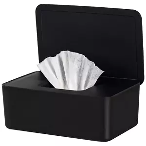 Baby Wipes Dispenser, Wipe Holder for Baby & Adult,Keeps Wet Tissue Fresh, Non-S - Picture 1 of 12