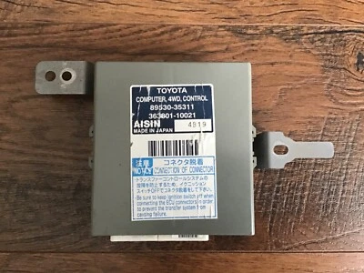 TOYOTA 4RUNNER 2004-2007 4WD COMPUTER CONTROL MODULE 89530-35311 OEM - Image 1 of 4