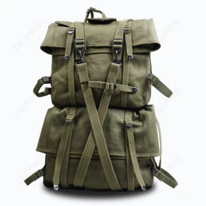 US The Marine Corps M1944 Packsystem taktischer geteilter Rucksack Haversack Rucksack - Bild 1 von 12