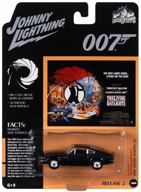 1/64 JAMES BOND 1987 ASTON MARTIN V8 JLPC012-1 - Image 1 of 1