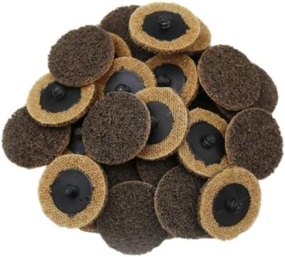 50PCS 2 inch Coarse Surface Conditioning Roll Lock Sanding Discs for Die Grinder - Image 1 of 4