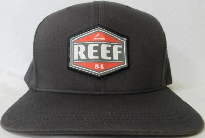 Gorra Reef 84 Party Till Sunrise ajustable con cierre a presión negra talla única para la mayoría nueva de Lote Antiguo Foto 1 de 4
