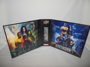 Custom Made 2 Inch The Defenders Trading Card Album Binder