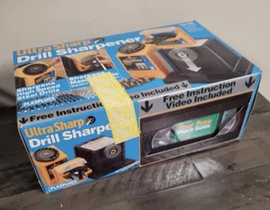 Plasplug Ultrasharp DSH 414US High Speed & Masonary Drillbit Sharpener Video NIB - Picture 1 of 4