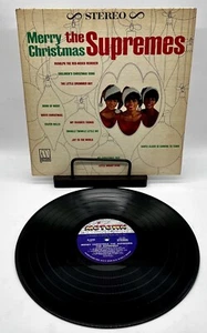The Supremes • Merry Christmas • Vinyl LP • Motown • Stereo • Stevie Wonder - Picture 1 of 2