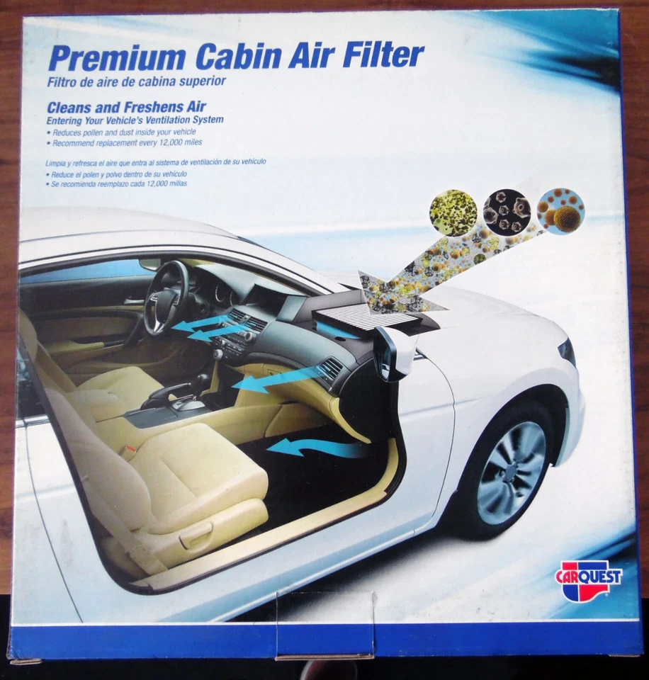 Nuevo filtro de aire de cabina Carquest 90095C compatible con Acura Legend 1992-1995 envío gratuito a EE. UU. Foto 1 de 2