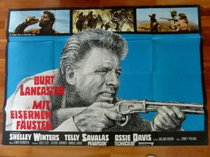 Kinoplakat A0Q MIT EISERNEN FÄUSTEN Burt Lancaster - Bild 1 von 1