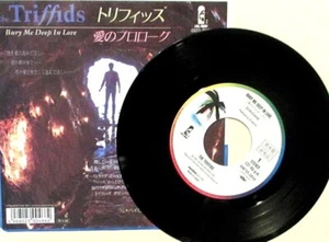THE TRIFFIDS - BURY ME DEEP IN LOVE 7" 45 - IN EXCELLENT CONDITION - JAP. PRESS - Picture 1 of 1