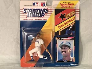 1992 Startaufstellung ~ Juan Gonzalez ~ Texas Rangers Actionfigur kartoniert - Bild 1 von 10