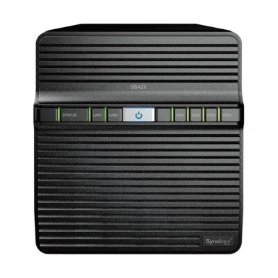Synology DS423 Network Attached Storage - 4-bay DiskStation (Diskless) Retail - Image 1 of 4