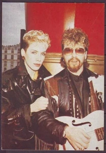 Tarjeta postal g3014/Dinamarca # Chanteurs - Eurytmics - Imagen 1 de 2