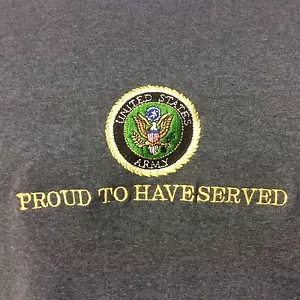 T-Shirt US Army Größe S Proud To Have Served bestickt versandkostenfrei - Bild 1 von 4