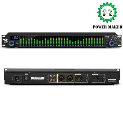 31-band Stereo Graphic Digital Equalizer Music Spectrum Analyzer for Home / KTV - Image 1 of 4