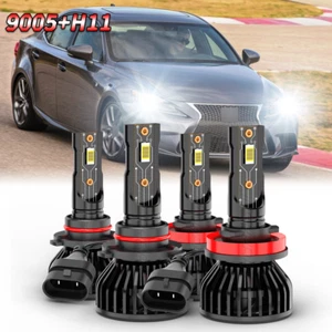 For Ram 1500 2500 3500 Cab Pickup 2013-2018 LED Headlight Bulbs Kit Xenon White - Picture 1 of 16