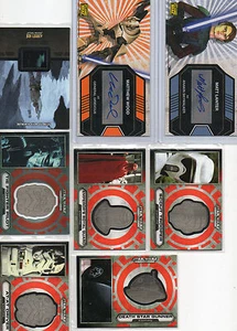 Star Wars Autograph Sketch Film Cell & Medallion Card Selection NM Topps - Picture 1 of 86