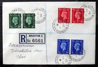 GB 1937 G.VI - ½d, 1d and 2½d on Registered FDC PLEASE SEE BELOW DJ860
