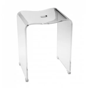 CIPI Sgabello Ghost acrilico trasparente maniglia e gommini antiscivolo bagno - Imagen 1 de 1