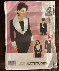 Vogue Attitudes International 1051 Christian Francis Roth Size 10 Pattern Uncut - Picture 1 of 4