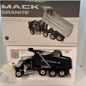 CAPPELLO TRUCKING Inc MACK Granite DIECAST DUMP TRUCK FIRST GEAR 19-3089 NEU '03 - Bild 1 von 13