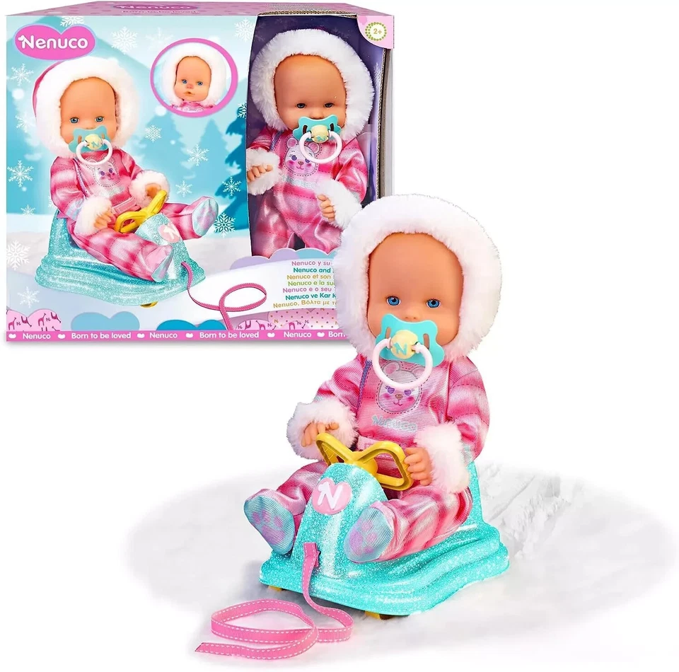 Nenuco - e la Sua Slitta Bambola Multicolore - Immagine 1 di 1