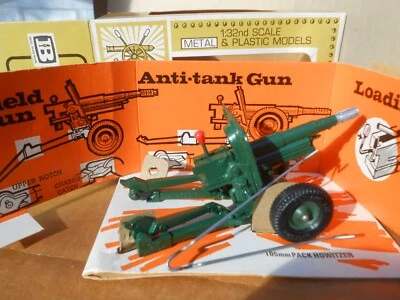 Vintage BRITAINS LTD #9724 105mm PACK HOWITZER 1/32 c. 1973. - Image 1 of 4