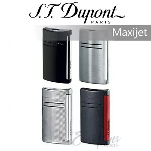 ST Dupont Maxijet Torch Flame Lighter-Gift Boxed - Choose Colour fast delivery - Picture 1 of 5