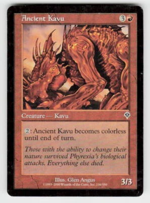 Invasion #136 Ancient Kavu - Image 1 of 2