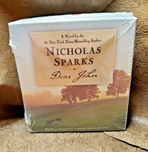 Nicholas Sparks DEAR JOHN 2006 8CD's Unabridged Read by Holter Graham NIP/SEALED - Imagen 1 de 4