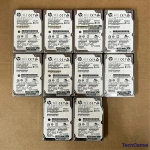 JOB LOT 10X - HP/HGST - HUC101818CS4204 - 1.8TB - 10K SAS 2.5" HDD - 768789-001 - Afbeelding 1 van 4