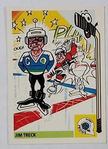 Ultra Rare 1992 Action Cards Star Trek Parody Hockey Freaks #69 - Parody of Kirk - Picture 1 of 2
