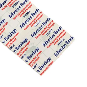 100 Pcs Clear Waterproof Bandage Transparent PU Square Water Block Adhesive - Afbeelding 1 van 12