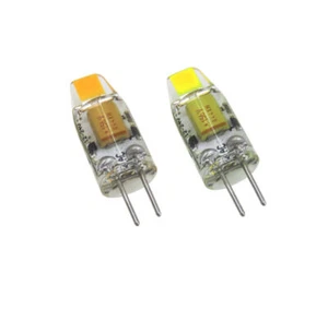 10pcs G4 GU4.0 T3 Base Bulb LED Light RV/Boat Lamp COB 0705 AC 12V 1W Warm/White - Picture 1 of 9