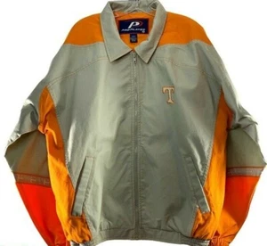 Tennessee Volunteers Mens Pro Player Jacket Orange Full Zip Vintage Pocket M New - Picture 1 of 12