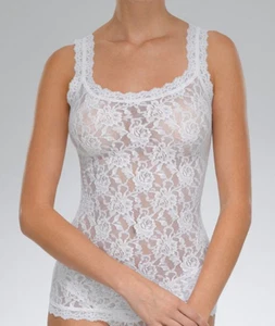 Hanky Panky L51740 Women's White Signature Lace Camisole Size Medium - Picture 1 of 3