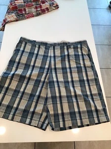 Mens Columbia Cargo Lightweight Plaid Shorts Size 44 - Picture 1 of 6