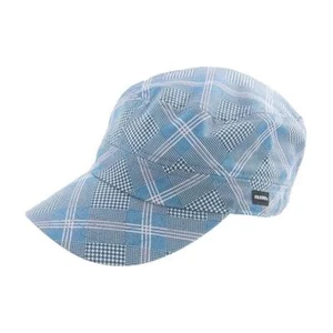 News Boy Cap Craggi Checkered Style Head Hat Womens Mens Vintage Blue & Pink - Picture 1 of 2