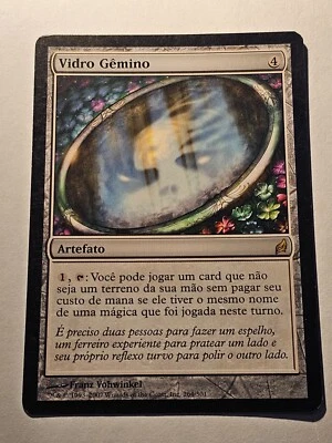 Twinning Glass●Lorwyn●2007●MTG●PORTUGUESE●RARE●LP●184 - Image 1 of 2