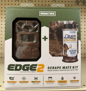 Moultrie Edge 2 Cellular AT&T Verizon 36MP Trail Camera MMC-14221 + Scrape Mate - Picture 1 of 1