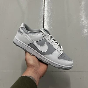 Nike Dunk Low Wolf Grey/White - UK10 ✅ Authentic ✅ Fast shipping 🚚 - Picture 1 of 6