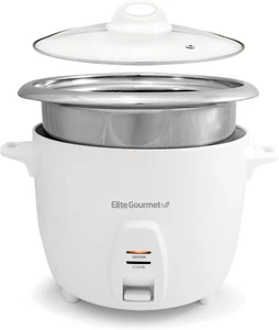 ERC-2020 Electric Rice Cooker with Stainless Steel Inner Pot Makes Soups, Stews, - Picture 1 of 6