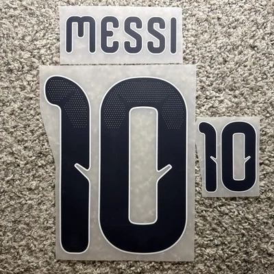2025/2026 Argentina Messi NameSet Home Jersey Name Number Set Foto 1 de 4