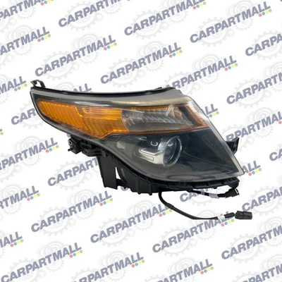 2013-2015 EXPLORER INTERCEPTOR UTILITY RIGHT SIDE HEADLIGHT HEADLAMP HALOGEN OEM Foto 1 de 4