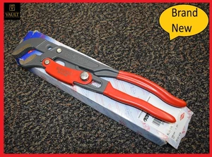 KNIPEX 13In Push Button Swedish Pipe Wrench KNP8361010 Brand New! - Bild 1 von 6