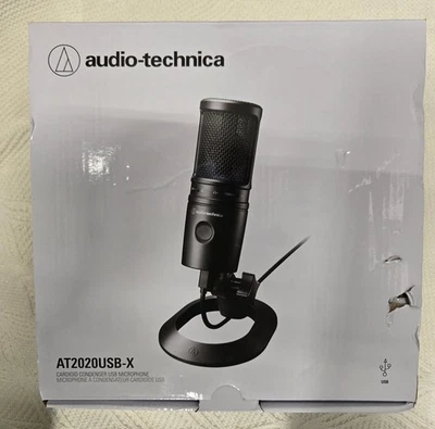 Audio-Technica AT2020USB-X Cardioid Condenser USB Microphone -New - Image 1 of 2